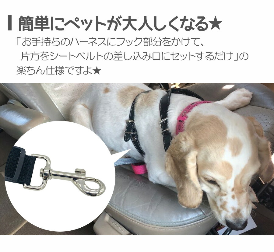 おトク】 ペット用 シートベルト 汎用長さ調整可 犬用 ドライブ 車専用リード 安全 安心 お出かけ 犬 猫 小型犬 中型犬 大型犬 成犬 ワンちゃん  乗車用ベルト 安全ベルト ペットグッズ 犬用品 アウトドア カー用品 カーアクセサリー ペット用品 qdtek.vn