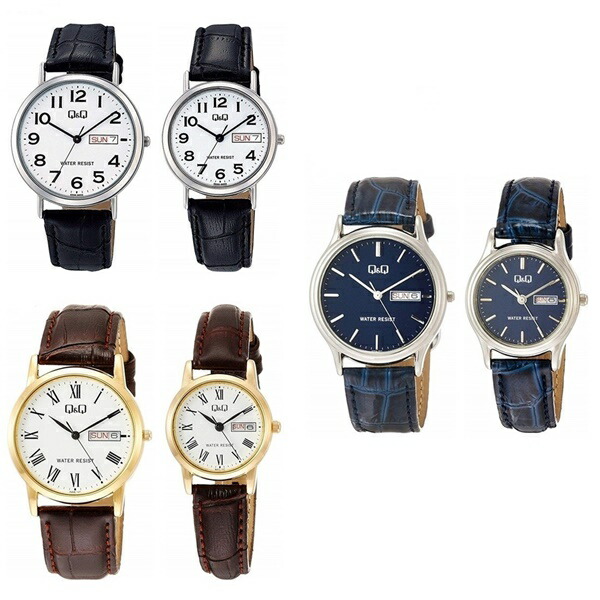 国内置き目品 CITIZEN シチズン Q\u0026Q チープシチズンシンプル ウォッチ 手表 アナログ 革 逢い引き 曜日 見せびらかす レトロ A20-3好一対 時辰儀 生まれ落ちる日 差し上げ物 着飾る 成年者 卒 はいり込む