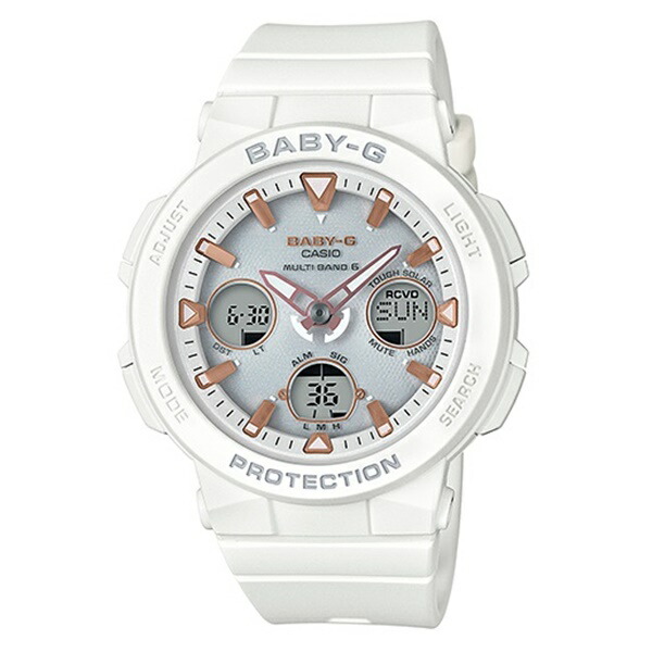 [カシオ] 腕時計 ベビージー 電波ソーラー BGA-1300-7AJF 楽天市場】CASIO カシオ Baby-G ベビーG ベイビージー Tripper