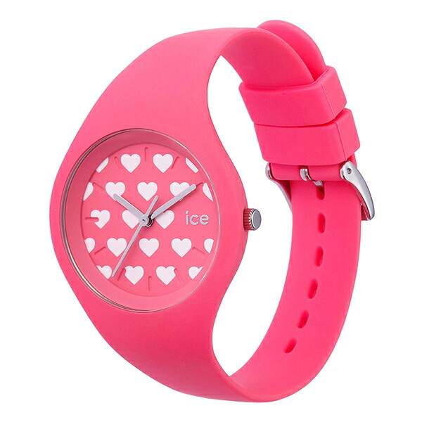 アイスウォッチ 時計 レディース 腕時計 手表 ICE love アイスラブ ハート ピンク スモール LO.PK.HE.S.S.16 女性 誕生日 ギフト 成人 卒業 入学｜ペアウォッチ 腕時計 ノップル
