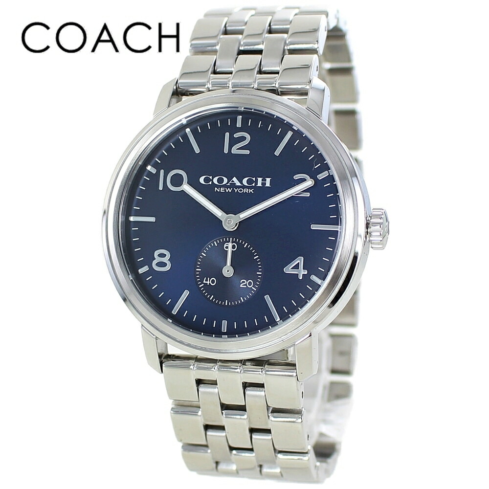 COACH 自動巻き 腕時計 ブルー　メンズ COACH（コーチ） チャールズ クオーツ 腕時計 ブランド メンズ