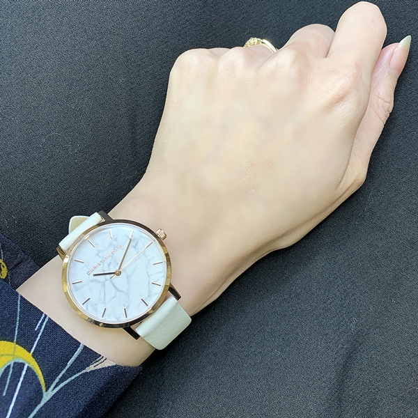 【楽天市場】プレゼント 女性 20代 30代 40代 クリスチャンポール 時計 レディース 腕時計 Marble マーブル 白 ホワイト 天然
