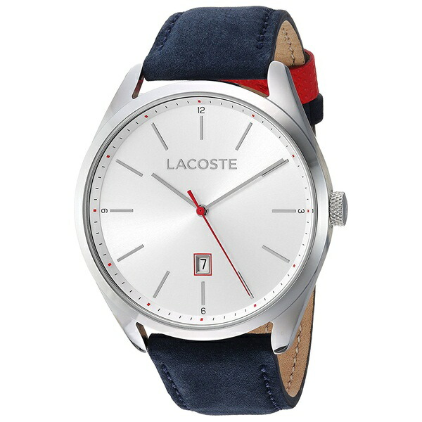 LACOSTE ラコステ メンズ 腕時計 シルバー文字盤 ブルー レザー 2010909 ビジネス 男性 ブランド プレゼント 誕生日 お祝い プレゼント ギフト お洒落 LACOSTE ラコステ メンズ 腕時計 シルバー文字盤 ブルー レザー 2010909 ビジネス 男性 ブランド プレゼント 誕生日 お祝い プレゼント ギフト お洒落