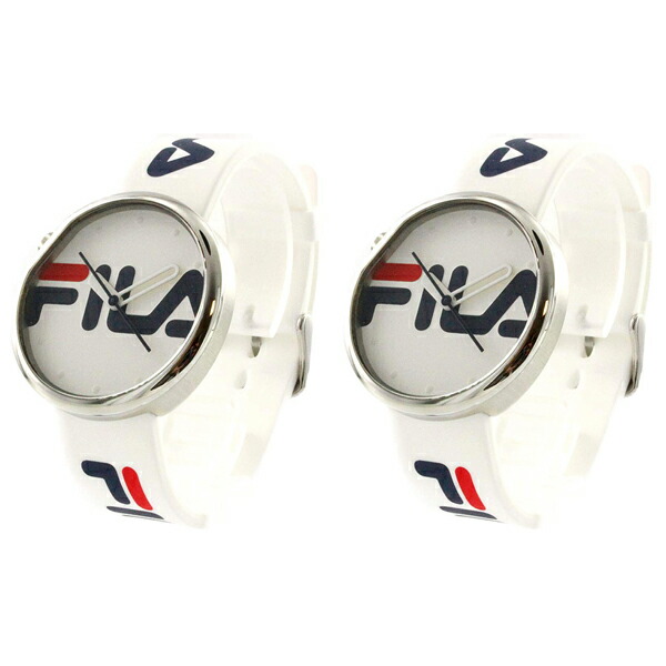 即発送可能 Fila フィラ 腕時計 ペアウォッチ 同じサイズ シェア メンズ レディース ユニセックス 男女兼用 Filastyle トリコロール シリコン 38 161 161 101 ビジネス カップル 仕事用 ペアセット 誕生日 お祝い ギフト ペアウォッチ 腕時計 ノップル
