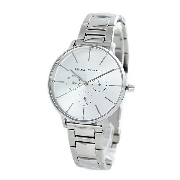 60 Off プレゼント ビジネス カジュアル 腕時計 レディース ボーイズサイズ アルマーニ エクスチェンジ シルバー ステンレス 最適な価格 Www Optimumbusiness In