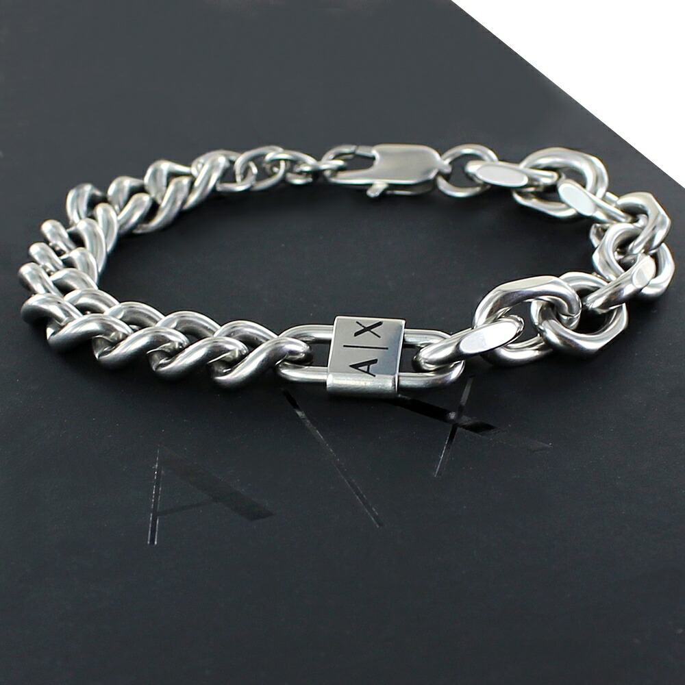 国内即発 ARMANI EXCHANGE AXG0114040 ブレスレット メンズ ARMANI EXCHANGE アルマーニエクスチェンジ AXG0114040
