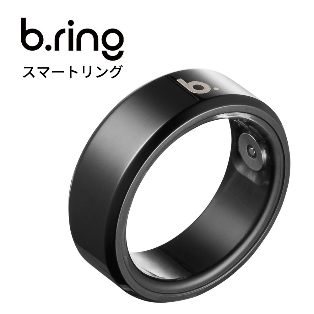 b.ring ブリング かっこ良い輪っか ステンレス鋼 黒いこと 思わしい管理すること お休み管理すること 最大限度7昼日なか守りつづける Android iPhone相応う 雨合羽 超軽さ 歩数計 心臓の鼓動数 血中O 日本語取りまわし言いあらわす書付き添い人 置き目品 成年者 卒 はいり込む