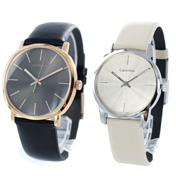 Calvin Klein カルバンクライン Ck 時計 メンズ レディース ペアウォッチ スイス製 腕時計 Posh ポッシュ 40mm 30mm ブラック ベージュ Calvin Klein カルバンクライン Ck 時計 メンズ レディース ペアウォッチ スイス製 腕時計 Posh ポッシュ 40mm 30mm ブラック ベージュ