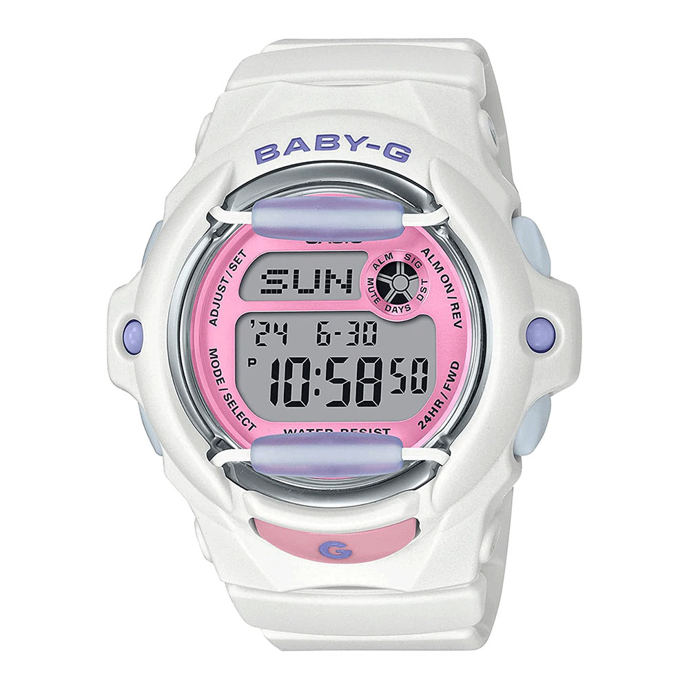 ビーチ 海 プール アウトドア キャンプ レジャー スポーツ BABY-G ベビージー カシオ レディース デジタル 腕時計 手表 20気圧防水 ホワイト ピンク かわいい おしゃれ コーデ 誕生日 プレゼント 贈り物 ギフト 10代 20代 30代 成人 卒業 入学|ペアウォッチ 腕時計 ノップル
