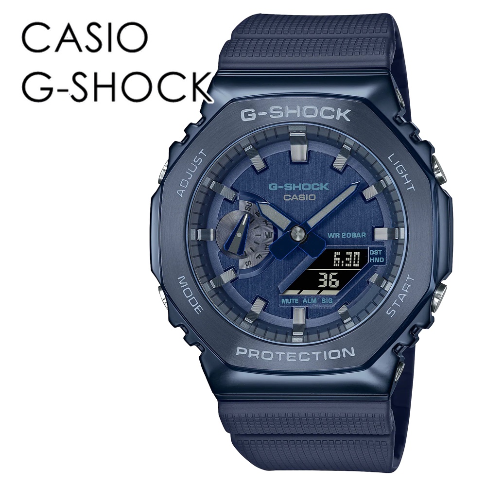 Casio G Shock Gショック プレゼント 彼氏 彼女 おしゃれ かっこいい メタル素材 ソリッド 大人コーデ カジュアル ジーショック カシオ メンズ レディース 腕時計 アナデジ 海外モデル 記念日 母の日 父の日 22 おすすめ