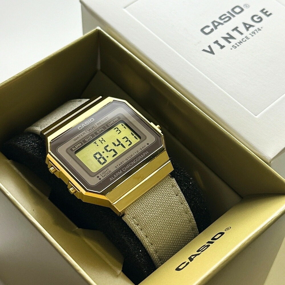 楽天市場】カシオ 腕時計 デジタルウォッチ ゴールド メンズ
