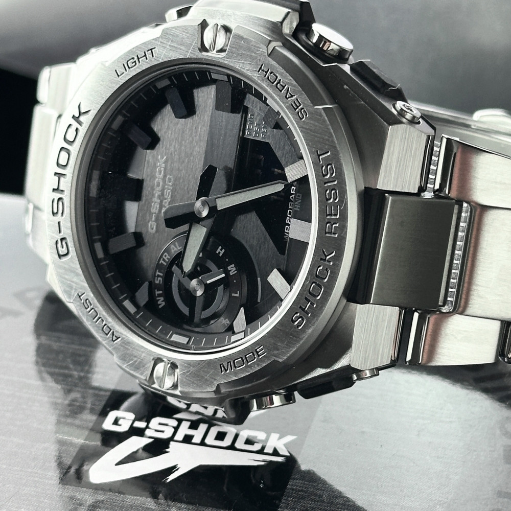 G-SHOCK  G-STEEL   GST-S110-1A   海外版正規品。 GSTS110-1A | Black G-STEEL Men's Watch G-SHOCK | CASIO