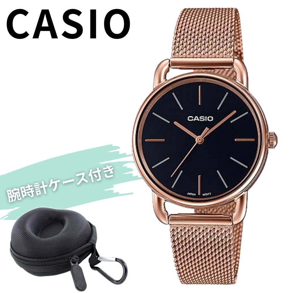直輸入レアモデル カシオ レディース 腕時計 チープカシオ チプカシ ブラック ピンクゴールド おしゃれ シンプル 日常生活防水 仕事用 ビジネス プレゼント ギフト CASIO 時計 成人 卒業 入学|ペアウォッチ 腕時計 ノップル