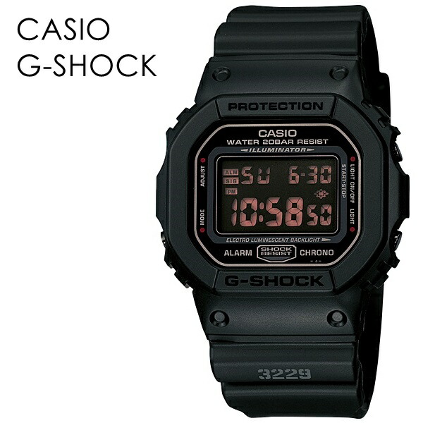 楽天市場】ブラック反転液晶G-SHOCK カシオ腕時計 防水 時計 メンズ