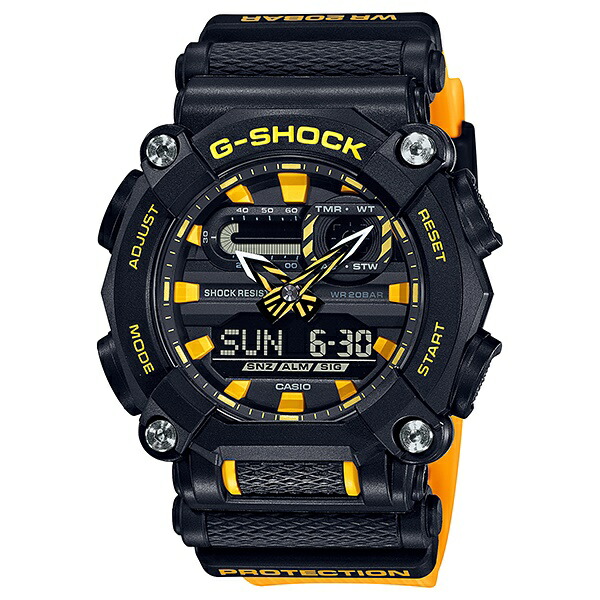 G-SHOCK カーボンコアガード ブラック/イエロー 楽天市場】カシオ Gショック カーボンコアガード構造 ブラック