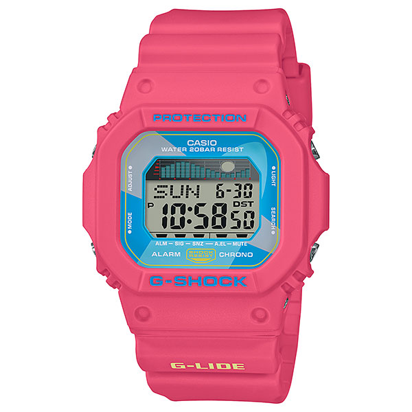 最も優遇 楽天スーパーsale Casio カシオ G Shock Gショック ジーショック 時計 メンズ 腕時計 G Lide Gライド デジタル ピンク 樹脂 スポーツ サーフィン Glx 5600vh 4男性 スポーツ アウトドア キャンプ ブランド 人気満点 Www Tajbar Com Br