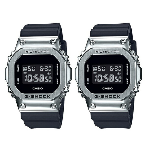 2本セット おそろいペア Casio 正規品 Gショック ジーショック ペアウォッチ 腕時計 ストップウォッチ 防水 デジタル Gm 5600 1jfgm 5600 1jf 男女 カップル ペアセット 誕生日 お祝い ギフト お洒落 Rspgtv Com
