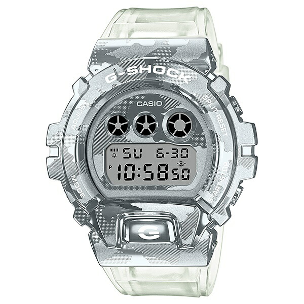 カジュアルギフト 自分用 贈り物 男女兼用 CASIO G-SHOCK Gショック ジーショック カシオ メンズ 父の日 腕時計 手表 デジタル スケルトン カモフラージュ 海外モデル メタルカバー 半透明 成人 卒業 入学 12,528円
