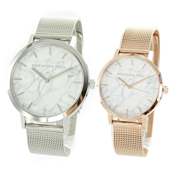 クリスチャンポール 時計 ペアウォッチ 43mm 35mm MRM-03MRML-03 特典付き クリスチャンポール 時計 ペアウォッチ 43mm 35mm MRM