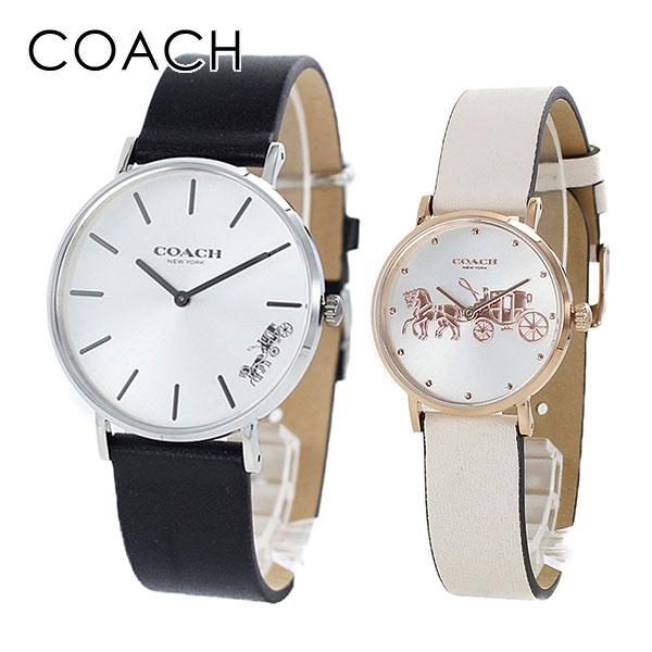ペア セット 記念日 プレゼント ギフト 妻 夫 彼氏 彼女 コーチ COACH 腕時計 手表 メンズ レディース 男性 女性 デート 日常 一緒 母 父 娘 息子 友達 入社 大学生 新社会人 レザー 革 ベルト 成人 卒業 入学