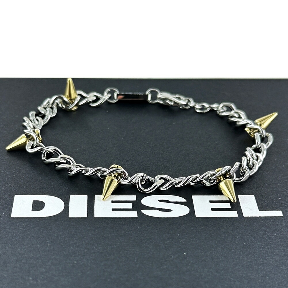 楽天市場】【送料無料】DIESEL ディーゼル ブレスレット DX1498