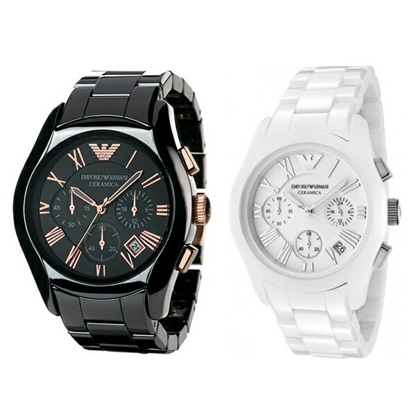 armani watch set for couple