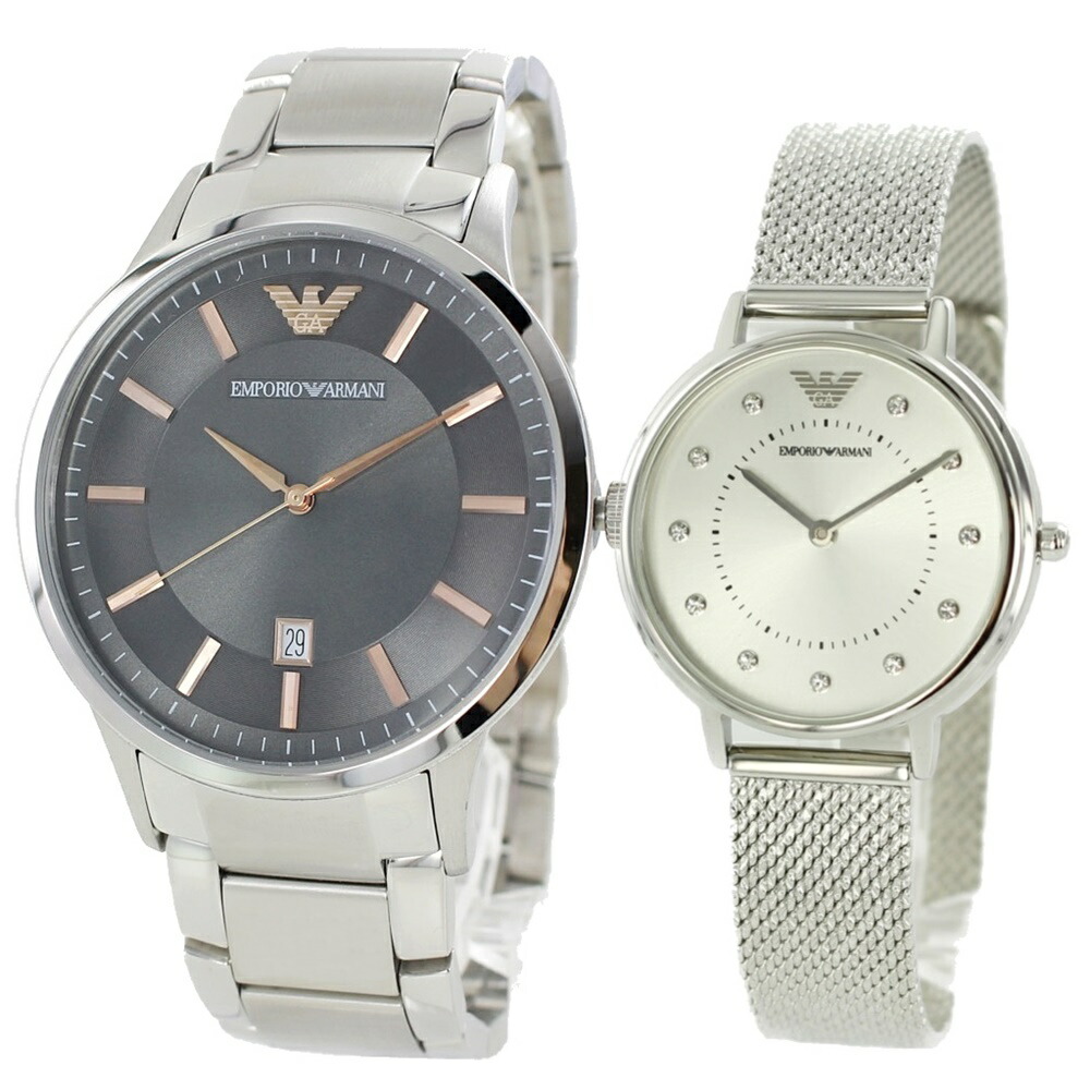 楽天市場】ペアウォッチ EMPORIO ARMANI エンポリオアルマーニ