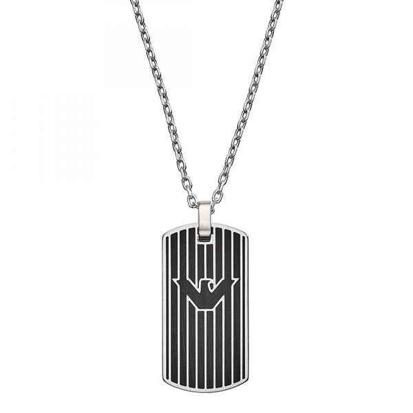 日本全国送料無料 楽天市場 アクセサリー ジュエリー ネックレス ペンダント 男女兼用 ユニセックス プレゼント ブランド メンズ レディース エンポリオアルマーニ ブラック シルバー ステンレス ペアウォッチ 腕時計 ノップル 激安単価で Www Mercerie Restaurant