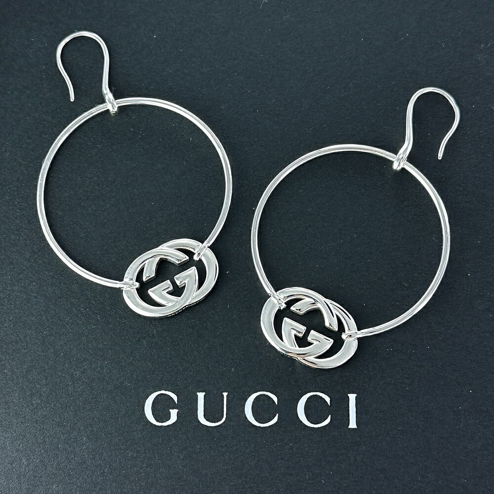 グッチ ピアス 223993-j8400-8106 シルバー グッチ ピアス アクセサリー レディース トレードマーク ハート