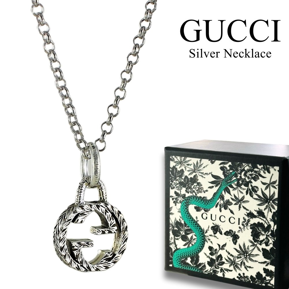 美品　GUCCI ダイアゴナルネックレス 楽天市場】GUCCI グッチ ペンダントネックレスダイアゴナル