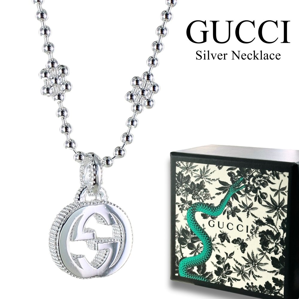 楽天市場】GUCCI グッチ ネックレス レディース シルバー925 チェーン