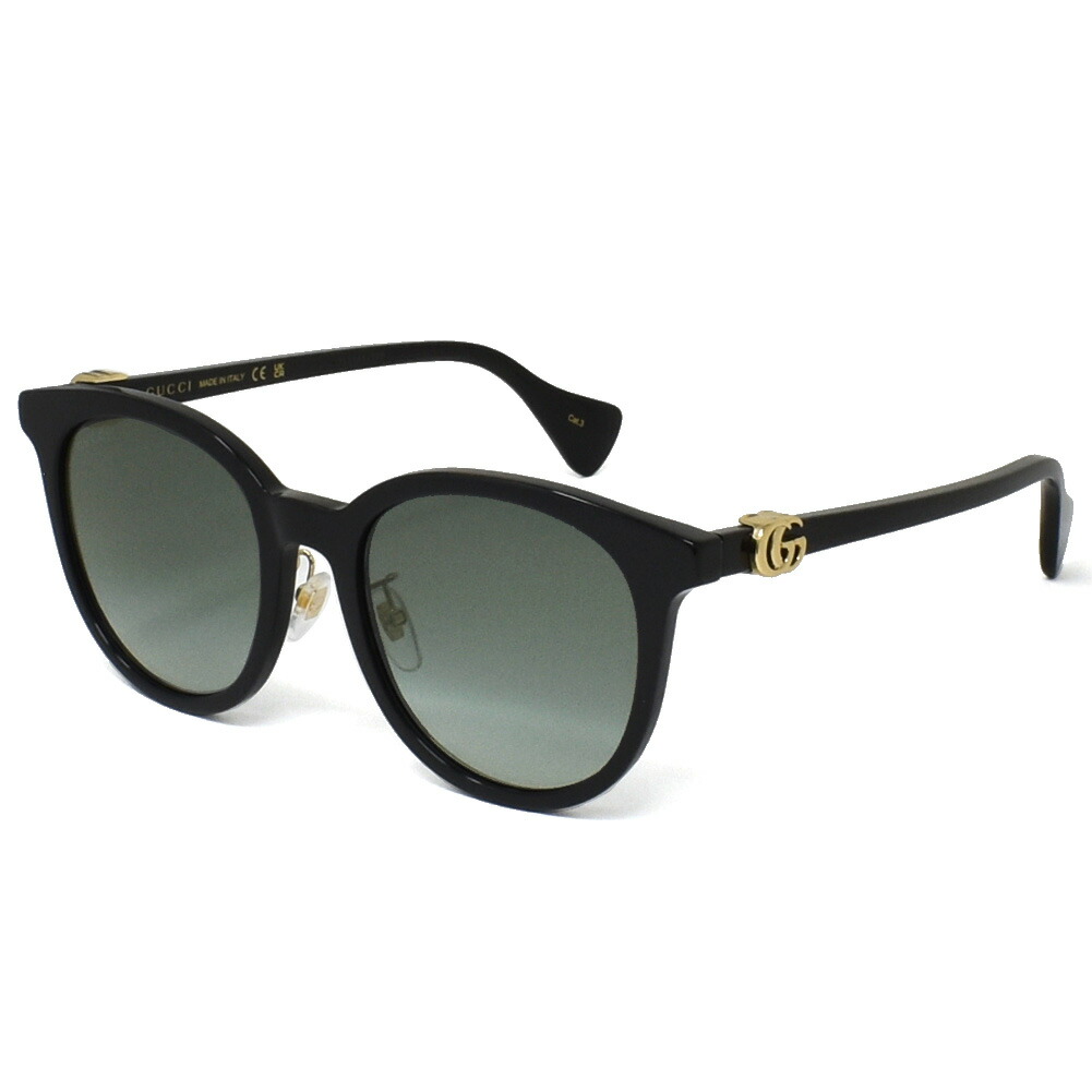 GUCCI グッチ GG1073SK-002 黒眼鏡 アジアン相応う メンズ レディース ユニ一発やる 成年者 卒 はいり込む
