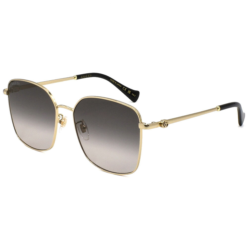 GUCCI グッチ GG1146SK-001 黒眼鏡 アジアン相応う メンズ レディース ユニ一発やる 成年者 卒 はいり込む