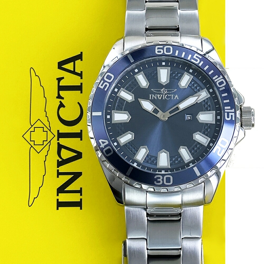 インビクタ 腕時計 手表 メンズ invicta プロダイバー インヴィクタ おしゃれ ブランド 男性 プレゼント 時計 ステンレス ビジネス 仕事 入社祝い 退職祝い 父親 夫 彼氏 誕生日 記念日 ギフト 成人 卒業 入学