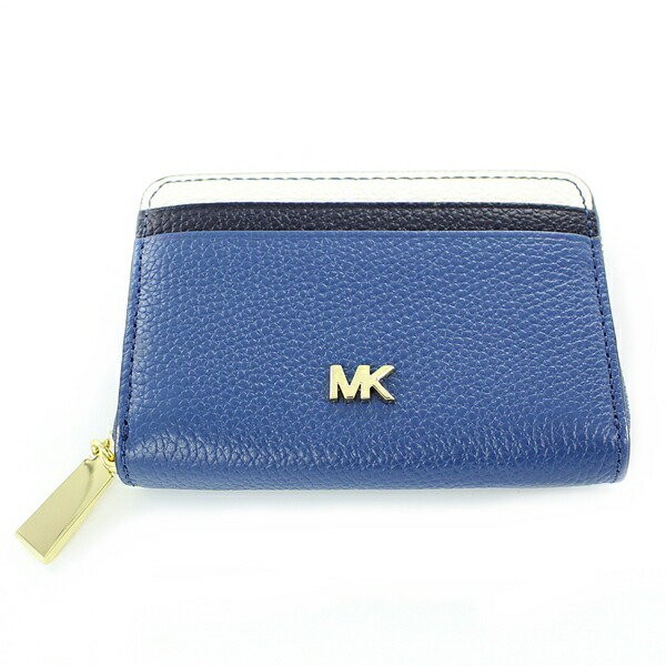 blue leather michael kors purse