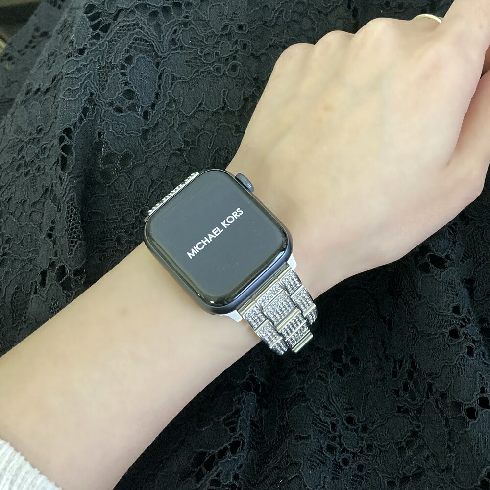 良好品 マイケルコース アップルウォッチ バンド キラキラ レディース かわいい おしゃれ ベルト 交換バンド Apple Watch ブランド 女性 替えベルト 替えバンド 38ミリ 40ミリ 41ミリ Series 7 シリーズ 6 Se 5 4 3 2 1 彼女 プレゼント Fucoa Cl