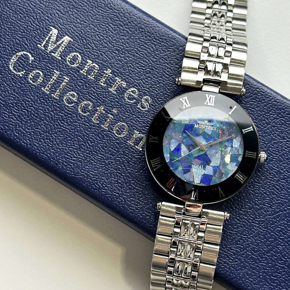 楽天市場】モントレス 腕時計 手表 メンズ レディース 天然石 オパール