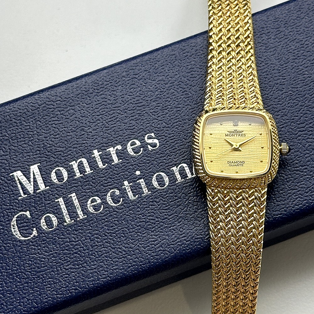 楽天市場】モントレス 腕時計 手表 レディース スクエア 四角