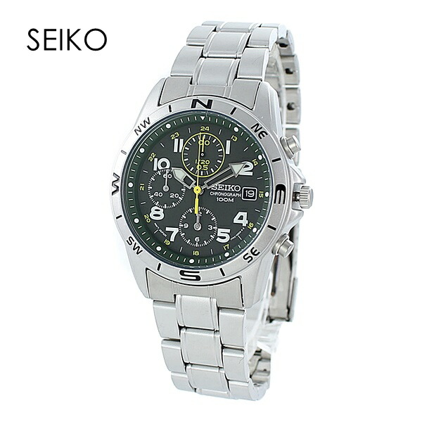 安心国内保証 逆輸入 海外モデル セイコー 腕時計 メンズ レディース 防水 クロノグラフ 日付 渋いカーキ色 緑色 小ぶり 軽い ミリタリーデザイン かっこいい時計 年齢問わず Highsoftsistemas Com Br
