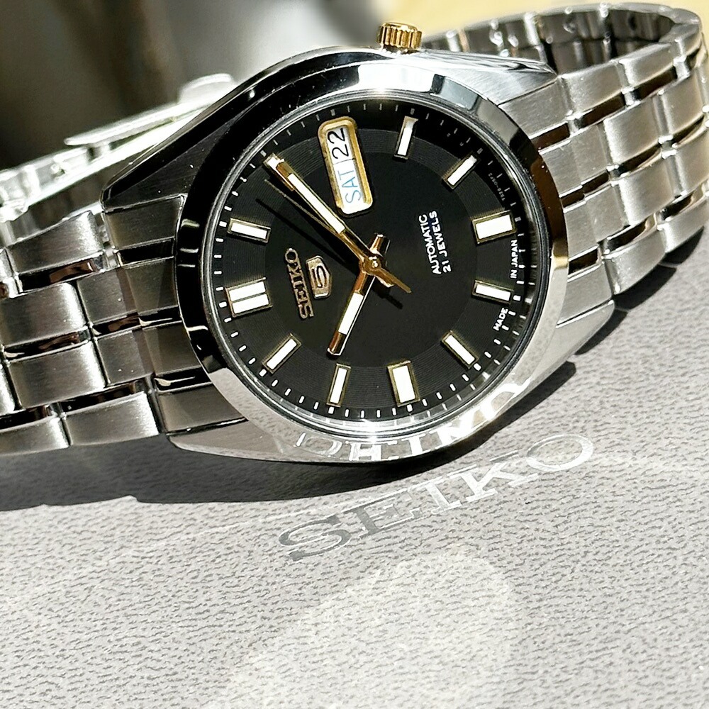 Seiko5 automatic 21 jewels 腕時計　自動巻き Amazon.co.jp: SEIKO5 セイコーファイブ 21 Jewels 腕時計 メンズ