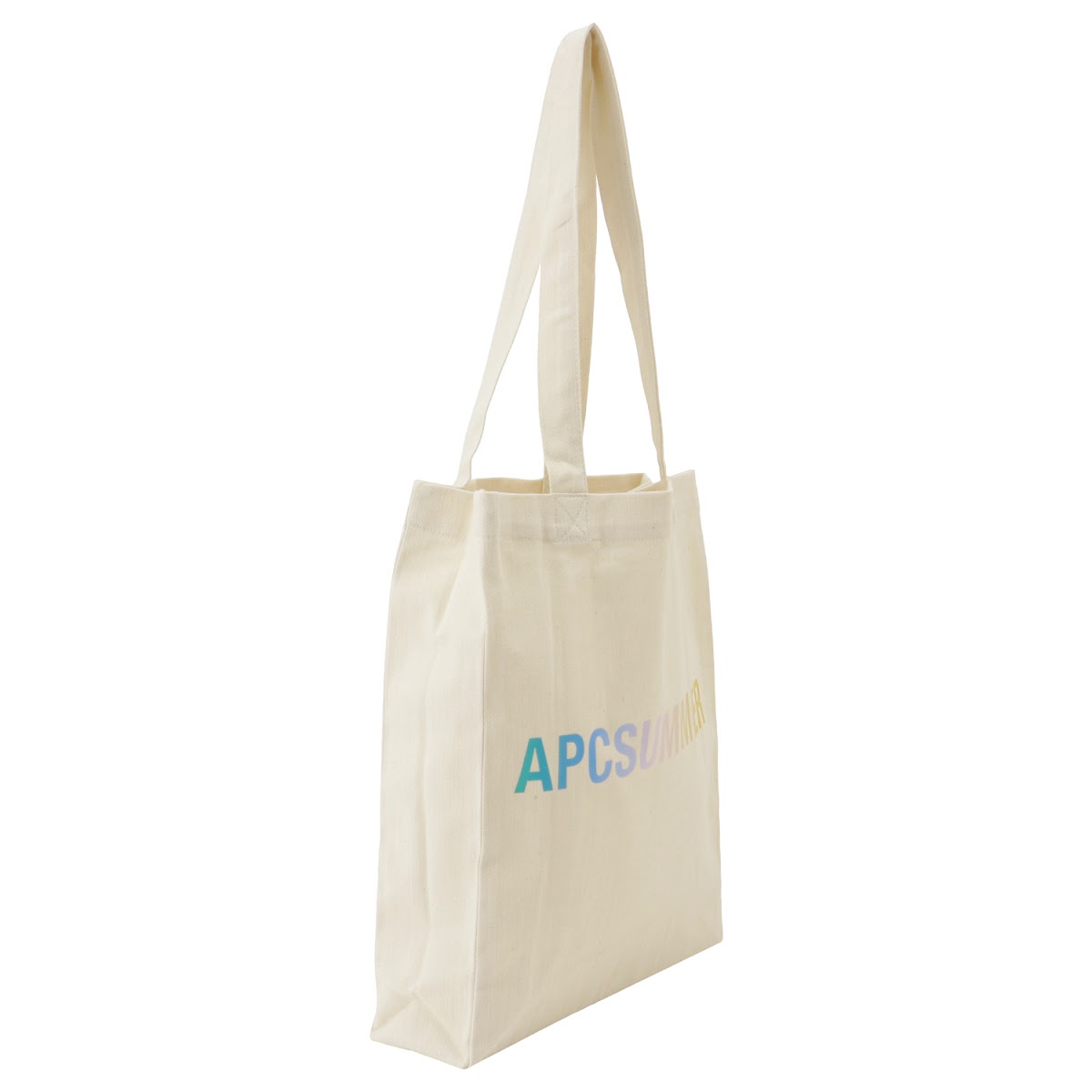 アーペーセー A P C Coeov M c Off White Apc マルチカラー ロゴ プリント トートバッグ オフホワイト ナチュラル系 レディース Tote Lou Butlerchimneys Com