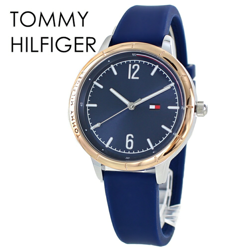 TOMMY HILFIGER トミーヒルフィガー 腕時計 手表 レディース 母の日 女性 かわいい 見やすい 母 おしゃれ ブランド 感謝 誕生日 女友達 ギフト 贈り物 レザー ベルト ウォッチ ネイビー プレゼントに最適 ランキング お祝い|ペアウォッチ 腕時計 ノップル