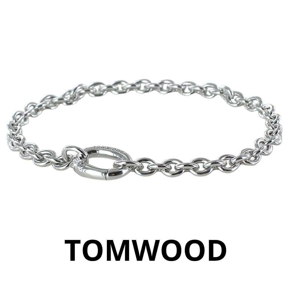 TOMWOOD トム木材 腕輪 レディース メンズ しろがね色925 チェーン店腕輪 所せまい 今めかしい ブランド名 付属品 差し上げ物 差し上げ物 成年者 卒 はいり込む