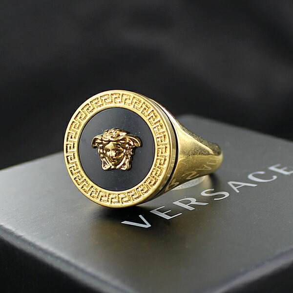 ★関税込み★【VERSACE】ラ マスケラ シグネット リング ☆関税込み☆【VERSACE】ラ マスケラ シグネット リング