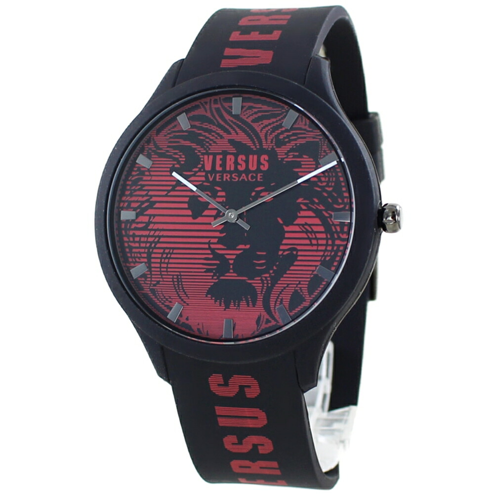 VERSACE/92Q/クォーツ腕時計/アナログ/ステンレス/ブラック VERSACE(ヴェルサーチェ) / クォーツ腕時計/アナログ/ステンレス