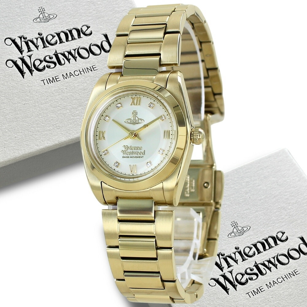 ヴィヴィアンウエストウッド ウオッチ レディース ゴールド ブランドウォッチ Vivienne Westwood 今めかしい 差し上げ物 生まれ落ちる日 お上さん 意中の女 妻 娘 不死化日 差し上げ物 20代 30代 40代 成年者 卒 はいり込む