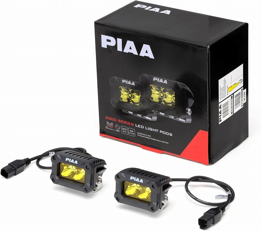 楽天市場】PIAA 後付けランプ LED イオンイエロー RF10シリーズ 5800cd