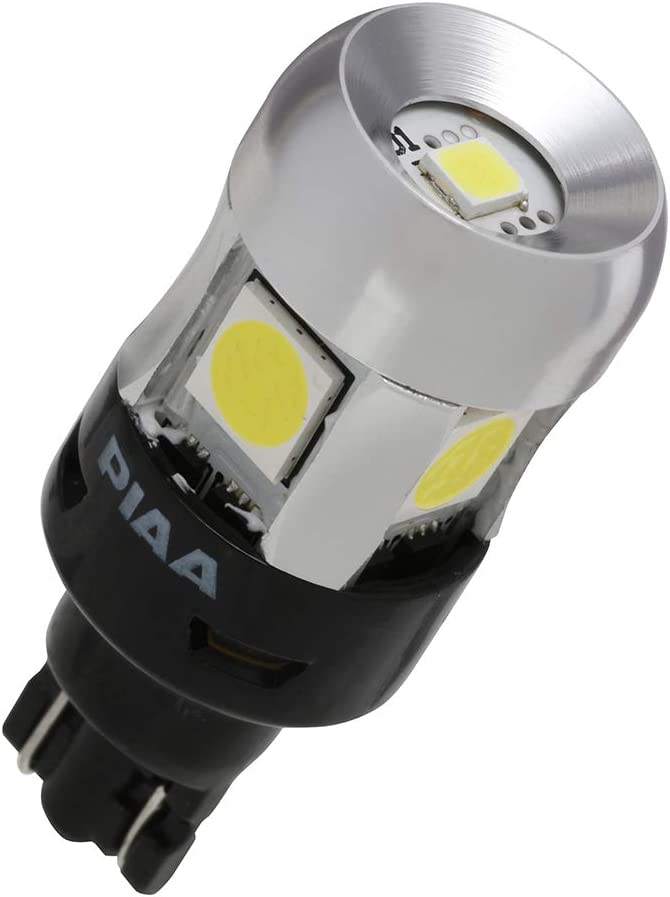 日本未入荷 PIAA バックアップ用バルブ LED 6600K 超高照度化を実現 1200lm 12V 5W 車検対応 T16  定電流インタラクティブ制御回路内蔵 全方向拡散5チップ 2年保証 1個入 LEW124 pivopix.com