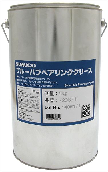 楽天市場】BPW純正 ブルーハブ ベアリンググリス 5kg TR BPW ECO-Li