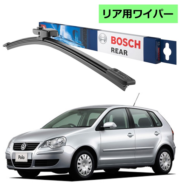 楽天市場 Bosch エアロツイン リアワイパー A330h フォルクスワーゲン ポロ 9n1 9n3 ボッシュ ワイパー フラットワイパー 輸入車 ワイパーブレード 替え ウインドウケア ビビリ音 低減 ポリマー コーティング ゴム Norauto ノルオート 楽天市場店